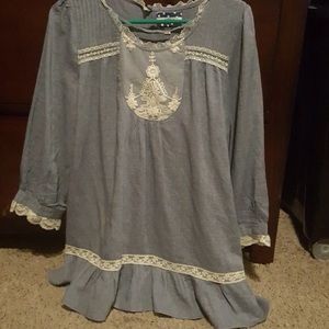 Lace blouse NWOT